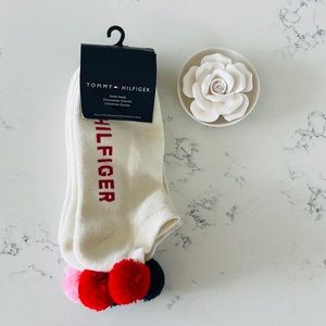 Tommy Hilfiger Pom Pom Ankle Socks